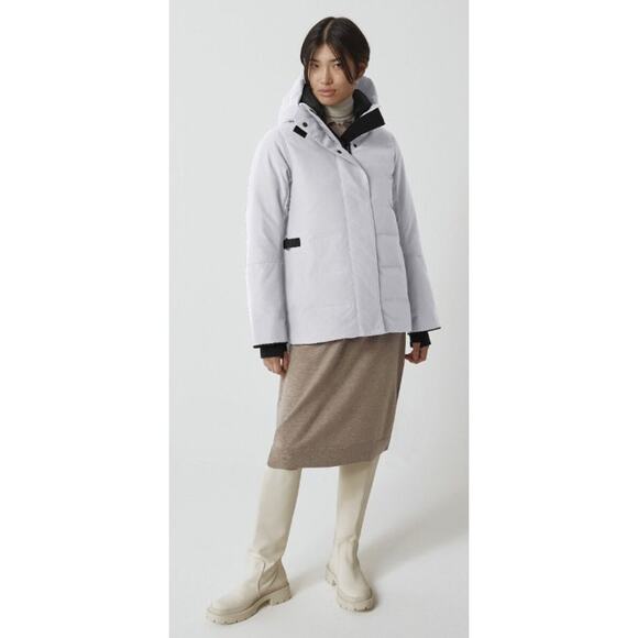 Canada Goose Lyndale Parka in Silverbirch - Picture 4 of 16